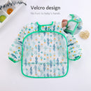hibobi Cartoon Animal Pattern Waterproof Bibs Baby Accessories Baby Bibs Waterproof Animal Polyester Silicone Bib