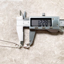 Charm Necklace Poodle Dog Spring Fine Jewelry Europe Solid 925 Sterling Silver Cute Gift For Women Girls