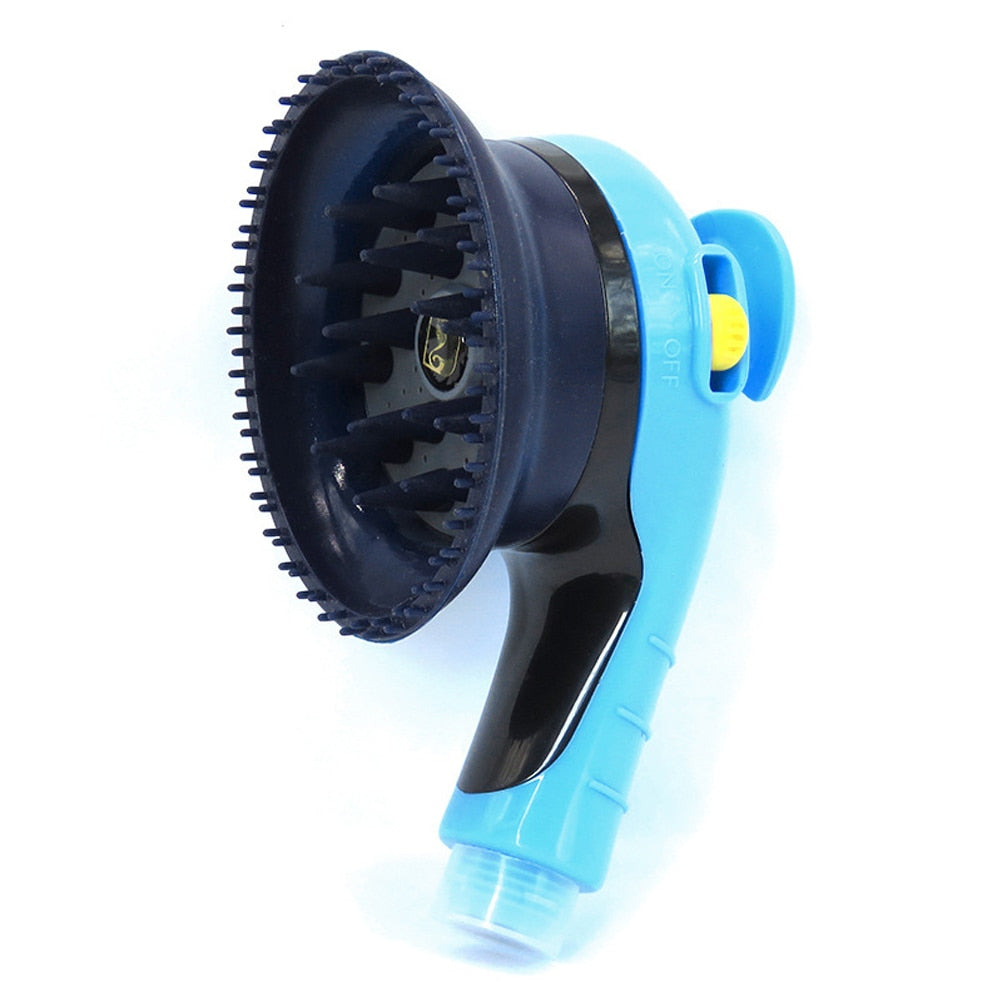 Pet Dog Bathing Shower Head Sprayers Cleaning Hair Wash Soft Massage Brush for Dog Cat Comb Pet Washing Sprinkler Scrubber - anconmall