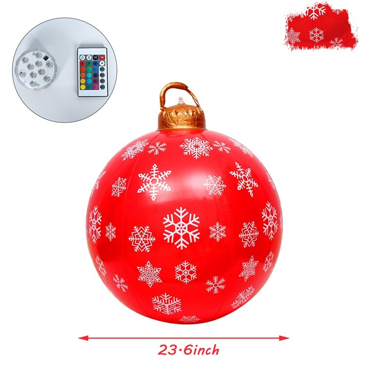 Christmas Inflatable Decor Ball Santa Claus Christmas Tree Decor For Home Outdoor Xmas Ornaments 2022 Navidad New Year Gift 2023 - anconmall