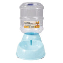 3.8L Gravity Pet Water Dispenser Cat Automatic Feeder Plastic Dog Bottle Water Fountain Food Water Dispenser Cats Feeding Bowl