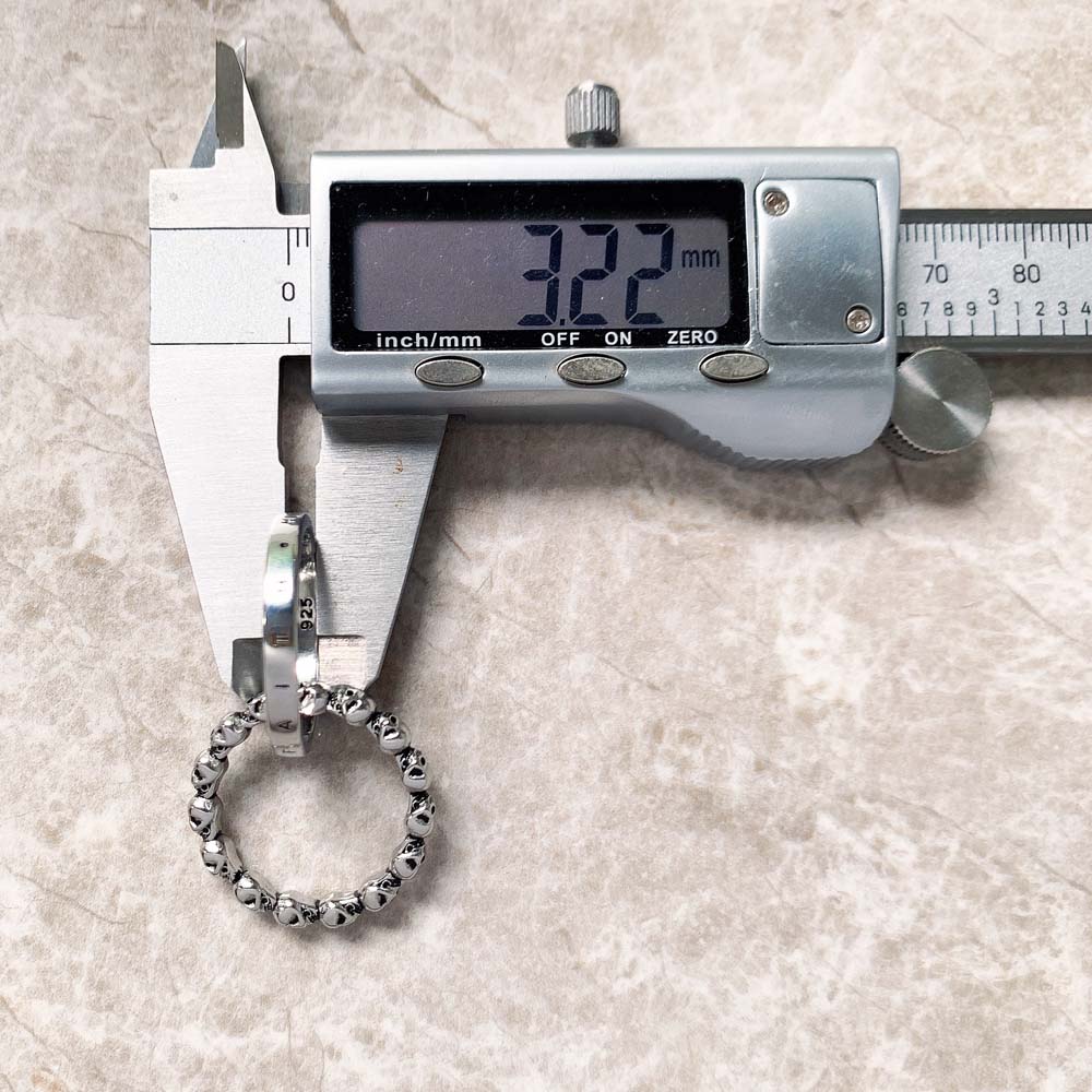 Ring Skull, Love, Faith, Hope 2022 Brand New Vintage Fine Jewerly For Women Men Gift In 925 Sterling Silver