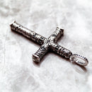Pendant Maori Iconic Ornamentation Cross Fine Jewelry Europe 925 Sterling Silver Ethno Gift For Women Men