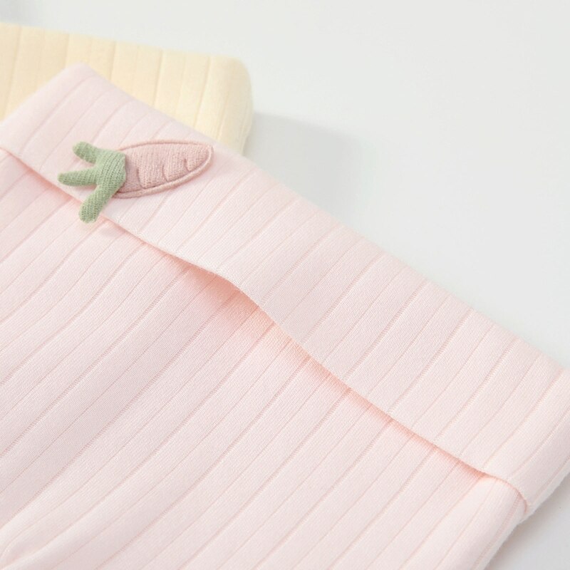 Baby Knit Beanie Hat with Bunny Ears for Boy Girl 0-3 Months Breathable Hats Infant Skull Cotton w/ Micro Stretchy