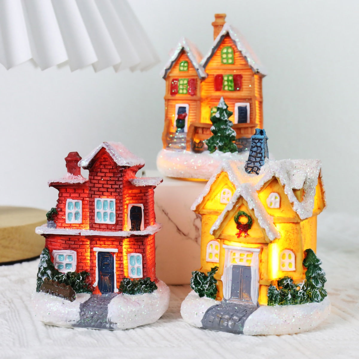 Christmas Resin Decoration Merry Christsmas Decorations For Home 2022 Xmas Ornaments Gifts Navidad Natal Happy New Year 2023