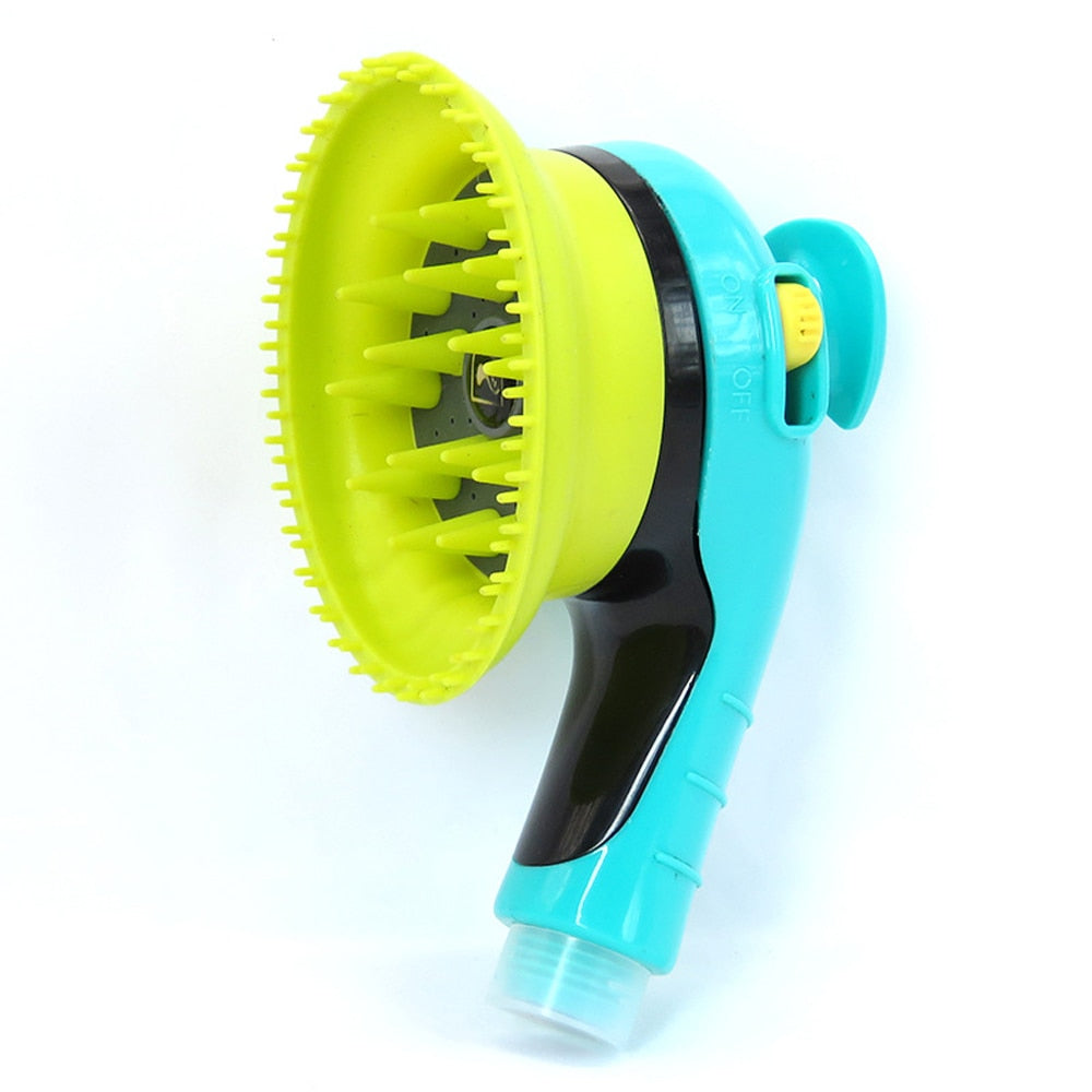Pet Dog Bathing Shower Head Sprayers Cleaning Hair Wash Soft Massage Brush for Dog Cat Comb Pet Washing Sprinkler Scrubber - anconmall