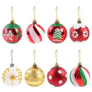 6Pcs/box 6cm Christmas Ball Ornaments Xmas Tree Hanging Pendant Christmas Decorations for Home 2023 Navidad Natal New Year Gift