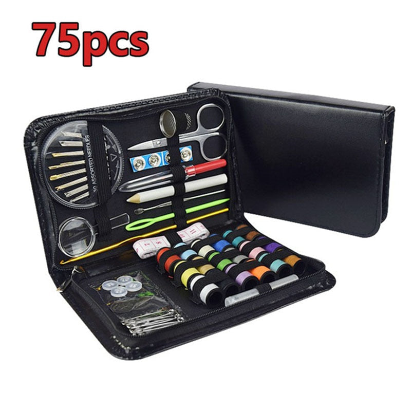 Sewing Kits DIY Apparel Multi-function Sewings Tools Accessory Box Set for Hand Quilting Stitching Embroidery Thread Fabric