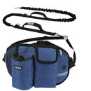 Hands-Free Sportpack with Detachable Bungee Dog Leash / Sports Leash for Pet Running Walking and Training - anconmall