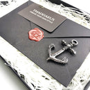 Pendant Skull Anchor Brand New Fashion Punk Jewelry Europe 925 Sterling Silver Accessories Rebel Gift For Woman Men