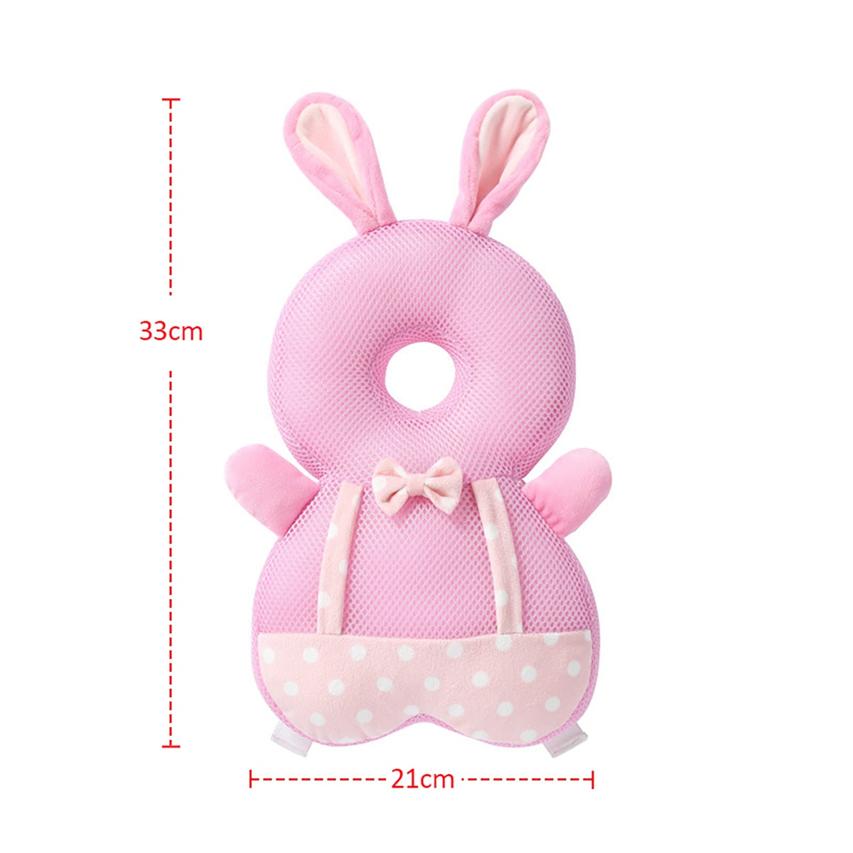 hibobi Baby Head Protector Anti-fall Cushion Back Prevent Injured 1-3T Toddler Baby Safety Pad Bee Cartoon Security Pillows