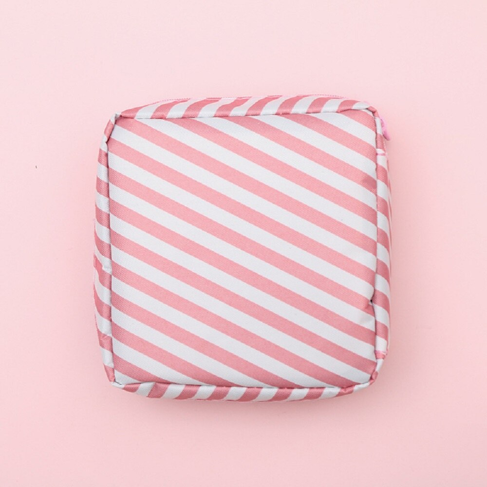 Zipper Square Bag Portable Multi-Functional Storage Bag Waterproof Nylon Coin Purse Women Mini Cosmetic Bags Lady Clutch Wallet - anconmall