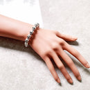 Skull Bracelet Europe Style DIY Jewelry Accessories Jewerly For Men And Women Gift In 925 Sterling Silver