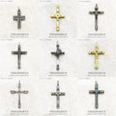 Pendant Majestic Cross & Crown Jewelry Europe 925 Sterling Silver Symbolism Promises Shield And Certaint Gift For Woman Men