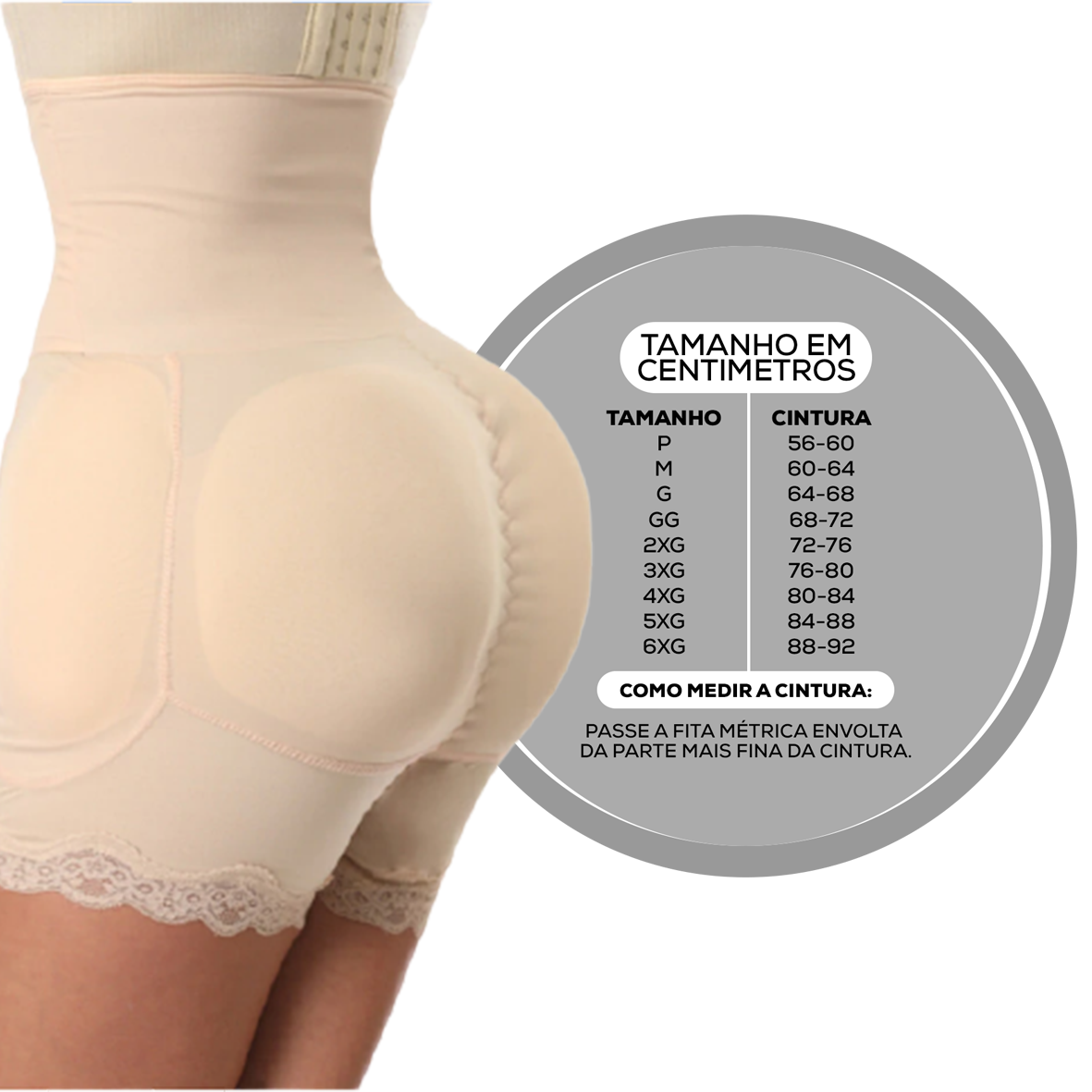 Short Modelador - Empina Bumbum