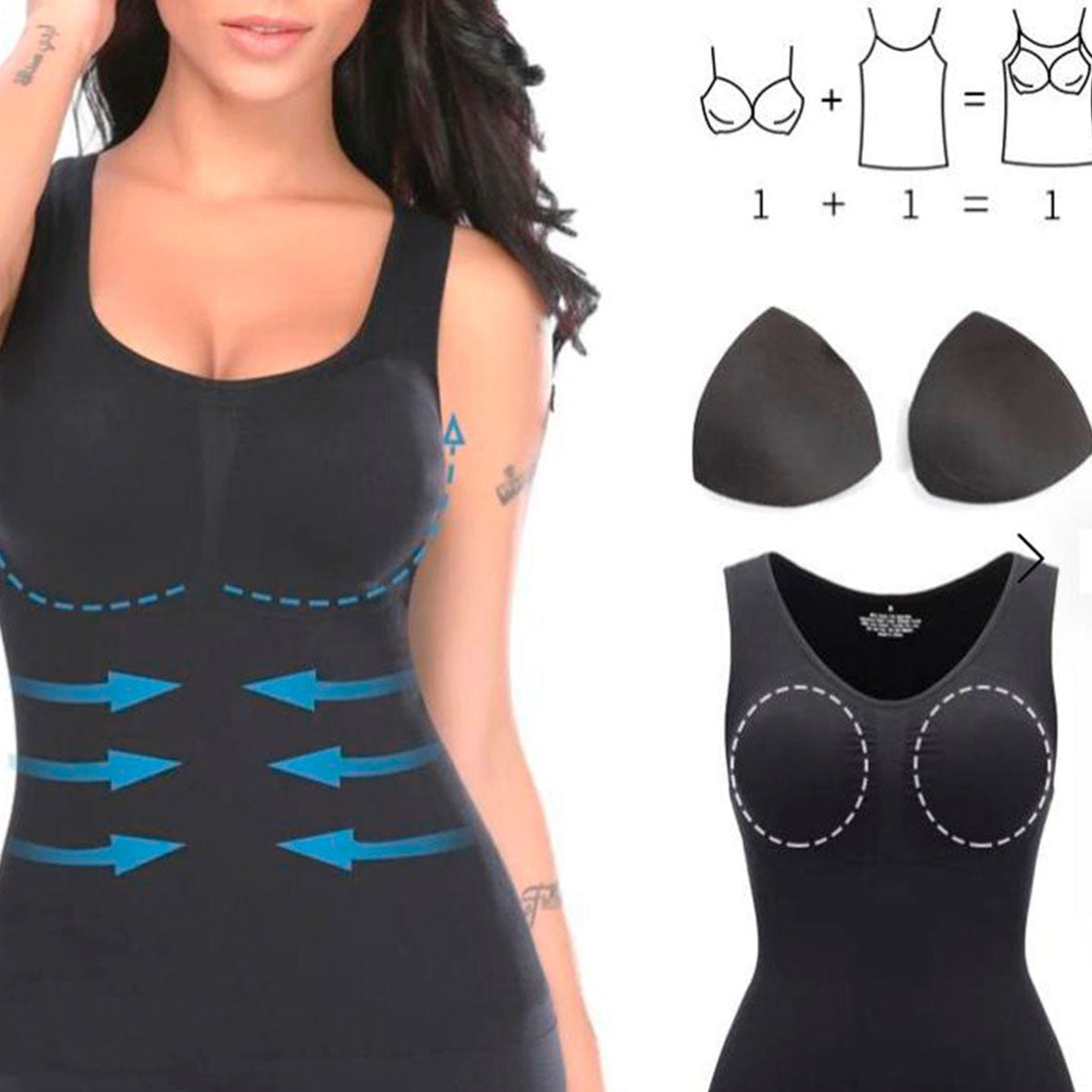 Camiseta Modeladora - Camy