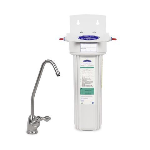Crystal Quest Alkalizing + SMART Single Under Sink Water Filter System