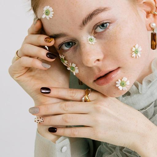 N Brown Terrazzo - VANITY TABLE
