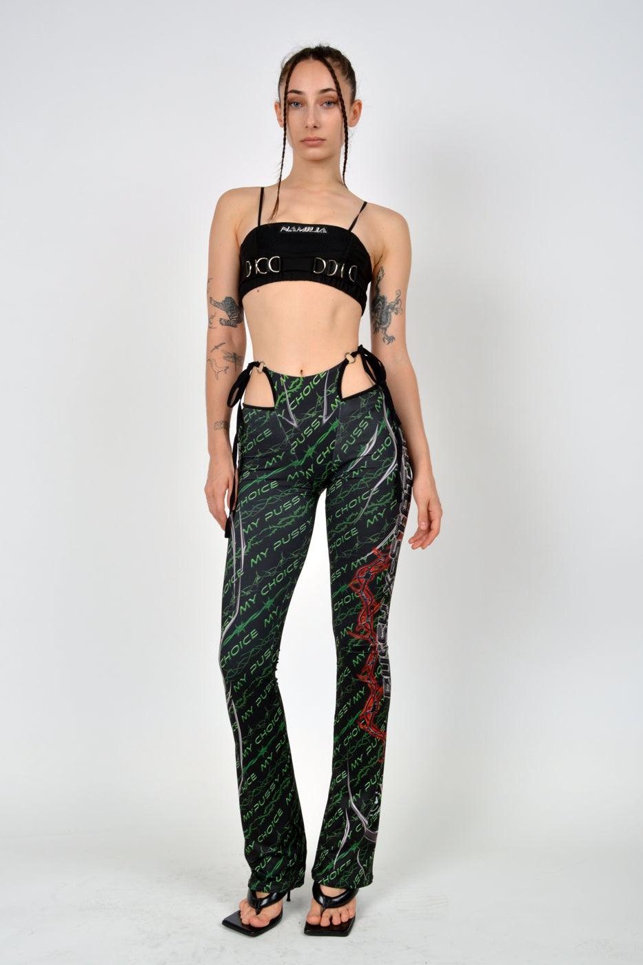 x-static lycra thong pants