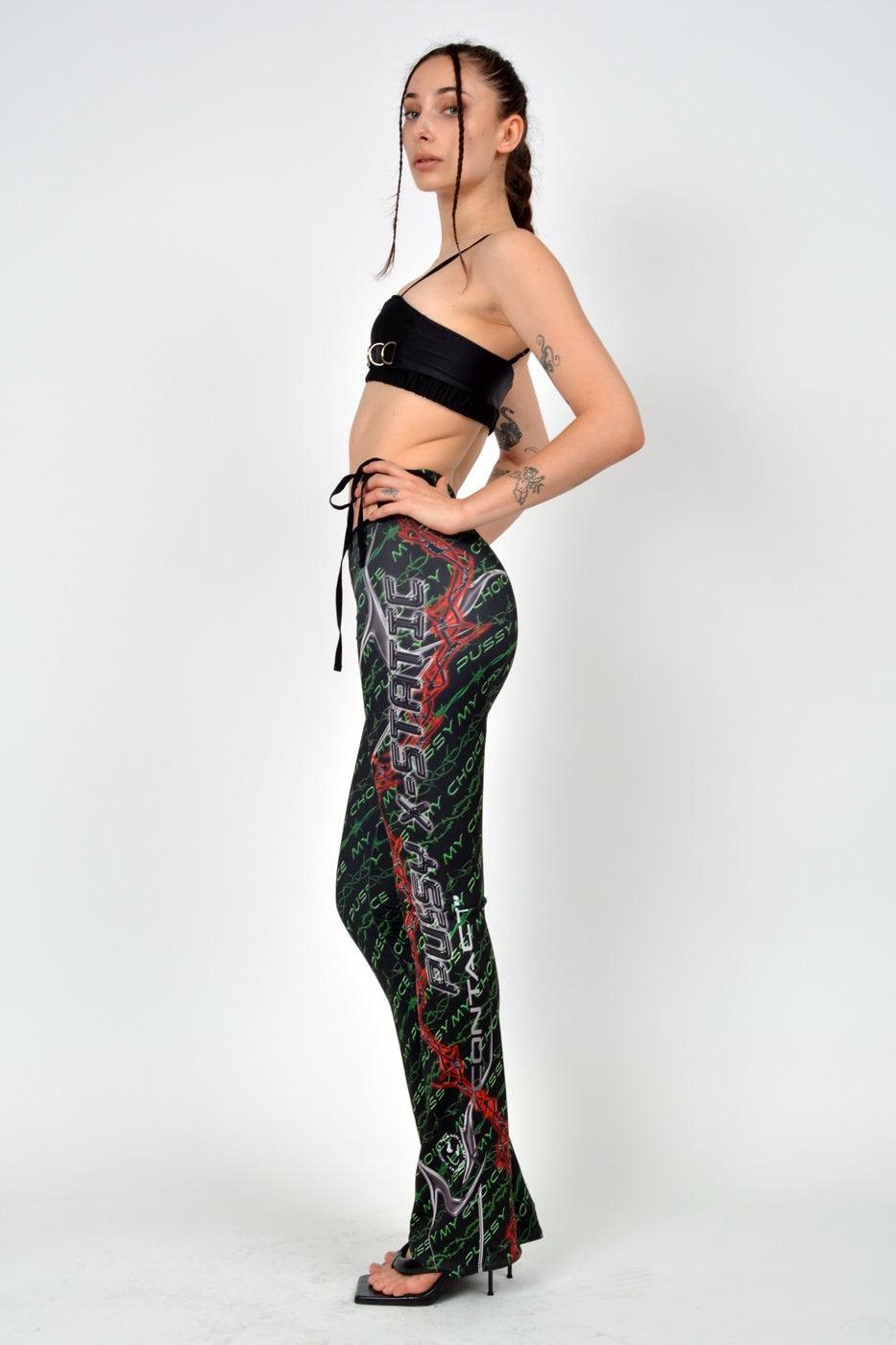 x-static lycra thong pants