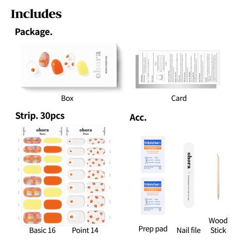 N Orange Check - VANITY TABLE