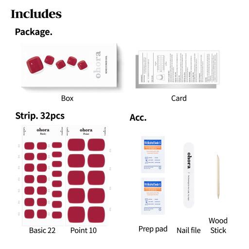 P Tint Burgundy - VANITY TABLE