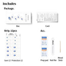 Round Square M 01 Point Gems - VANITY TABLE